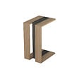 HABITAT ET JARDIN - Table d'appoint en bois "Muju" - 30 x 40 x 57 cm - ChêneAnthracite - vignette