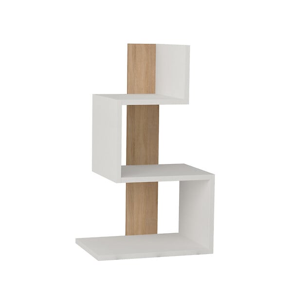 HABITAT ET JARDIN - Table d'appoint en bois "Rosie" - 42 x 30 x 72 cm - Chêne blanc - large