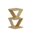 HABITAT ET JARDIN - Table d'appoint en bois "Albeni" - 30 x 30 x 50 cm - Chêne Saphir - vignette