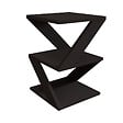 HABITAT ET JARDIN - Table d'appoint en bois "Albeni" - 29 x 29 x 54 cm - Noir - vignette