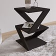HABITAT ET JARDIN - Table d'appoint en bois "Albeni" - 29 x 29 x 54 cm - Noir - vignette