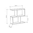 HABITAT ET JARDIN - Table d'appoint en bois "Mania" - 60 x 20 x 60 cm - Blanc - vignette