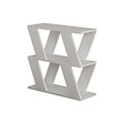 HABITAT ET JARDIN - Table d'appoint en bois "Lazena" - 60 x 22 x 57 cm - Blanc - vignette