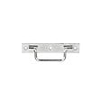 AFBAT - Poignée sur platine en acier - Zingué blanc - L.160mm - vignette