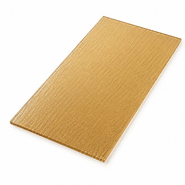 MCCOVER - Verre synthétique sienne cyrus Sienne, ep.5 mm, l.100 cm, L.200 cm - large