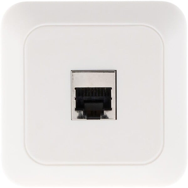 DIO - Prise téléphonique RJ45 en saillie Celesta - blanc - Dio - large