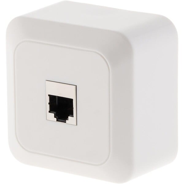 DIO - Prise téléphonique RJ45 en saillie Celesta - blanc - Dio - large