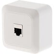 DIO - Prise téléphonique RJ45 en saillie Celesta - blanc - Dio - vignette