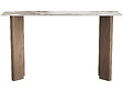 HABITAT ET JARDIN - Console avec plateau en céramique style pandora "Elma" - 140 cm - Marron - vignette