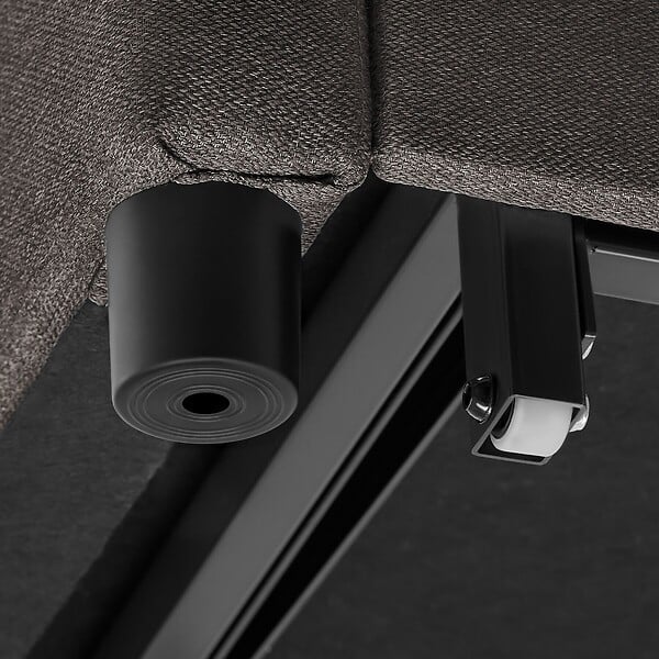 TECTAKE - Fauteuil lit 3 en 1 dossier réglable en 6 positions 82 x 80 x 86 cm capacité de charge 150 kg station de recharge usb-a usb-c gris foncé - large