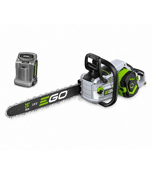 EGO POWER+ - Pack tronçonneuse électrique à batterie 56V guide 50 cm vitesse 25m-s EGO PACK-CS2005E - large