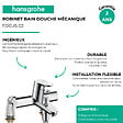 HANSGROHE - Mitigeur baignoire mécanique Focus C2 chromé - vignette