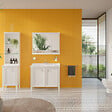 VITRA - Meuble vasque VitrA Valarte blanc mat 100 cm avec portes - vignette