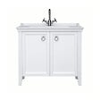 VITRA - Meuble vasque VitrA Valarte blanc mat 80 cm avec portes - vignette