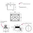 JACOB DELAFON - Receveur de douche 100 x 80 Gaspard rectangle céramique avec kit de réhausse et bonde - vignette