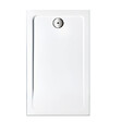 JACOB DELAFON - Receveur de douche 120 x 80 cm Flight rectangle blanc avec bonde horizontale chromé - vignette
