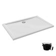 JACOB DELAFON - Receveur de douche 100 x 80 Gaspard rectangle céramique avec bonde - vignette