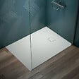 IDEAL STANDARD - Receveur de douche antidérapant Ultra Flat Evo recoupable avec évacuation largeur 120 x 90 - vignette
