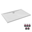 JACOB DELAFON - Receveur de douche 100 x 80 Gaspard rectangle céramique avec kit de réhausse - vignette