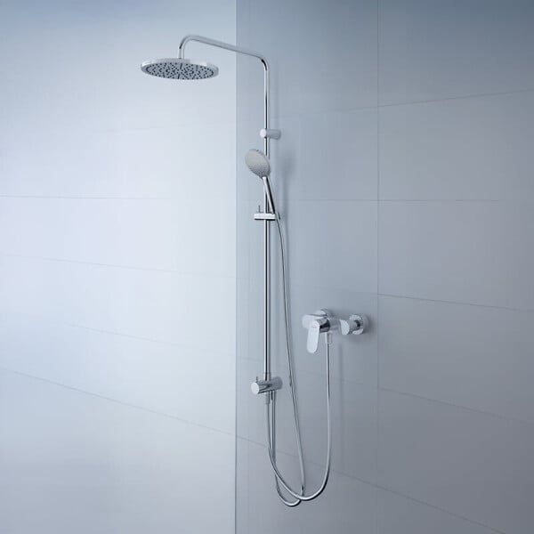 DURAVIT - Colonne de douche sans mitigeur Shower system Reno - large
