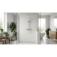 SWISS AQUA TECHNOLOGIES - Basic ensemble de douche avec mitigeur thermostatique, douche de tête, douchette à main, chrome (SATSSTKEB) - vignette