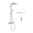 HANSGROHE - Hansgrohe Colonne de douche Crometta E 240 EcoSmart + cadeau gratuit raclette de douche (27281000-KLO) - vignette