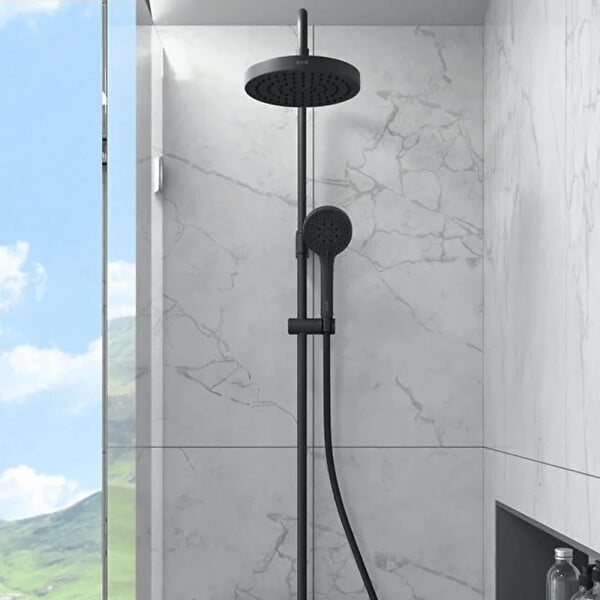 VITRA - Colonne bain douche thermostatique VitrA Aquaheat Joy 220 - large