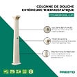 PRESTO - Colonne de douche extérieure thermostatique Hydropool CP1 - vignette