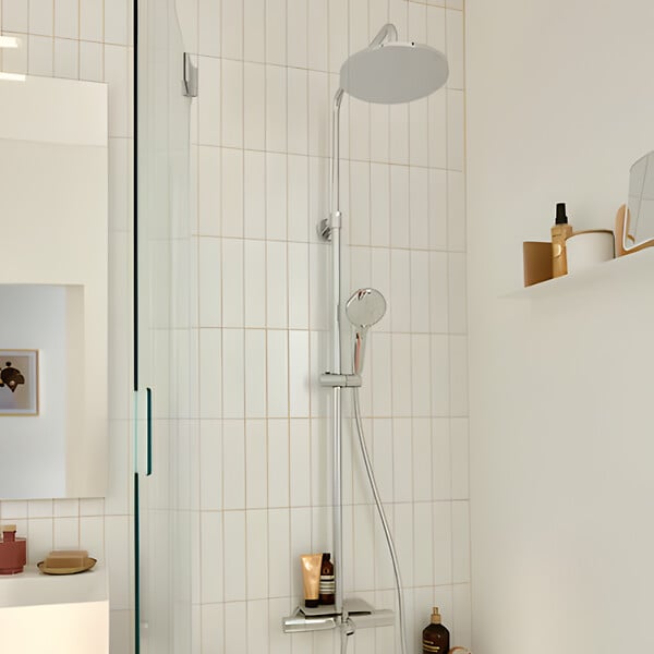 JACOB DELAFON - Colonne bain douche thermostatique July+ chromé - large