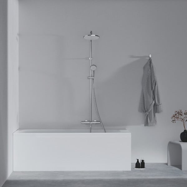 IDEAL STANDARD - Colonne bain douche thermostatique VitrA Aquaheat Bliss 250 B - large