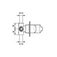 HANSA - PRIMO Set de montage avec unité fonctionnelle Robinetterie de douche monocommande pour corps encastrable (49997003) - vignette