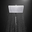 HANSGROHE - Pack mitigeur bain douche thermostatique Ecostat Universal + colonne Vernis Shape 230 chromé - vignette