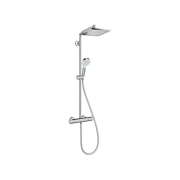 HANSGROHE - Hansgrohe Set de douche Crometta E 240 + cadeau gratuit tapis de salle de bain (27271000-DAN) - large