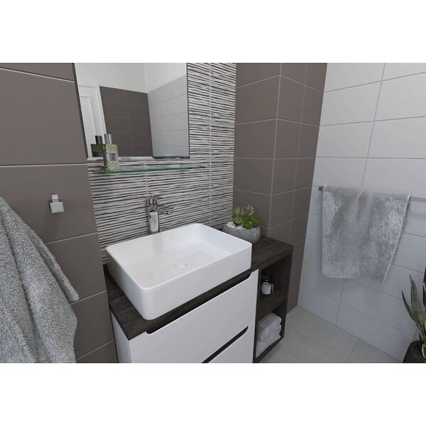 SIKO - Multi crochet de salle de bain, chrome (ELE21) - large