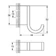 GROHE - Selection Patère murale, Warm Sunset (41039DA0) - vignette