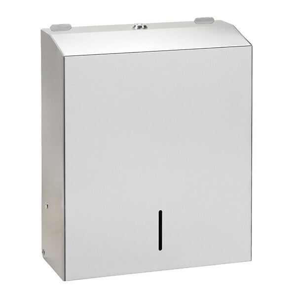 BEMETA - Distributeur de serviettes en papier Acier inoxydable (113103045) - large
