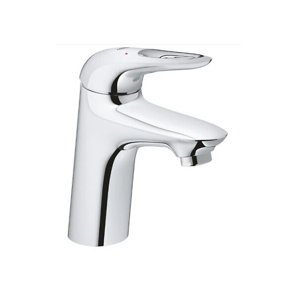 GROHE - Eurosyle mitigeur de lavabo à levier avec vidage Push-Open, chrome (G23929003) - large