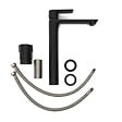 CERAMIA - Neo mitigeur de lavabo sans vidage, noir mat (SIKOBSLNEO285C) - vignette