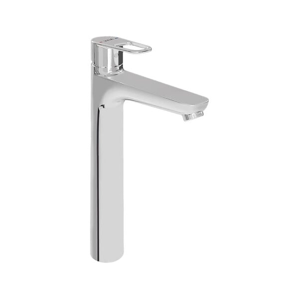 VITRA - Flow mitigeur lavabo XL 29,2 cm, à levier, sans vidage, chrome (A43014) - large