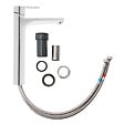 VITRA - Flow mitigeur lavabo XL 29,2 cm, à levier, sans vidage, chrome (A43014) - vignette