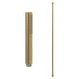 VILLEROY ET BOCH - Pommeau de douche Verve Showers Stick + Flexible de douche Universal Showers 160 cm Or brossé - vignette