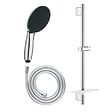 GROHE - Pack douchette 2 jets Vitalio Start 110 + Barre 60cm Quickfix Vitalio Smartactive + Flexible 175cm VitalioFlex chromé - vignette