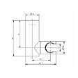 OPTIMA - Support de douche Optima chrome SIKOBSDOK41 - vignette