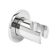 OPTIMA - Support de douche SAT Chrome massif foncé SATBSDPDACR - vignette