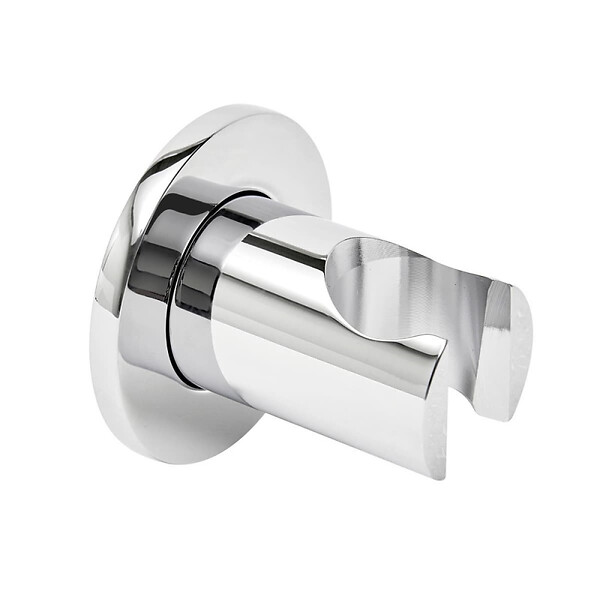 OPTIMA - Support de douche SAT Chrome massif foncé SATBSDPDACR - large