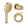 GROHE - Douchette Vitalio Joy+ 120 + Support mural + Flexible 175 cm Cool Sunrise - vignette