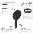 JACOB DELAFON - Pommeau de douche 3 jets Metro signature noir mat + flexible - vignette