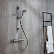 VILLEROY ET BOCH - Pommeau de douche Verve Showers 3 jets + Flexible de douche Universal Showers 160 cm Chromé - vignette