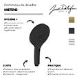 JACOB DELAFON - Pommeau de douche 3 jets Metro signature noir mat - vignette