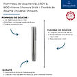 VILLEROY ET BOCH - Pommeau de douche Verve Showers Stick + Flexible de douche Universal Showers 160 cm Chromé - vignette